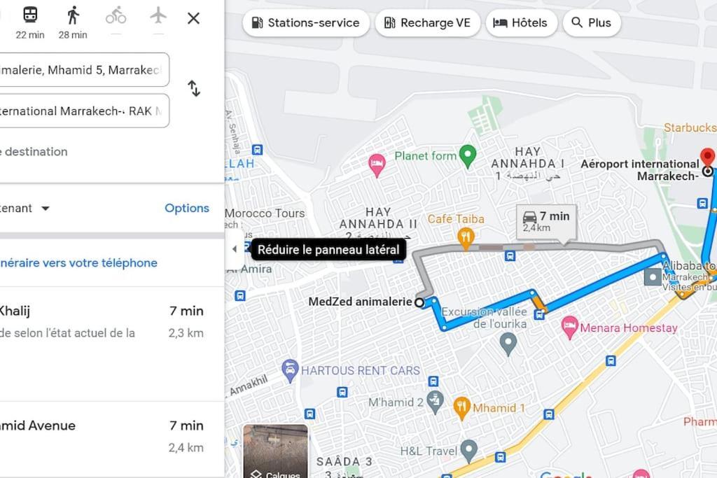 Appartement 7 Min De L'Aeroport De Marrakech Marrakesh Eksteriør billede