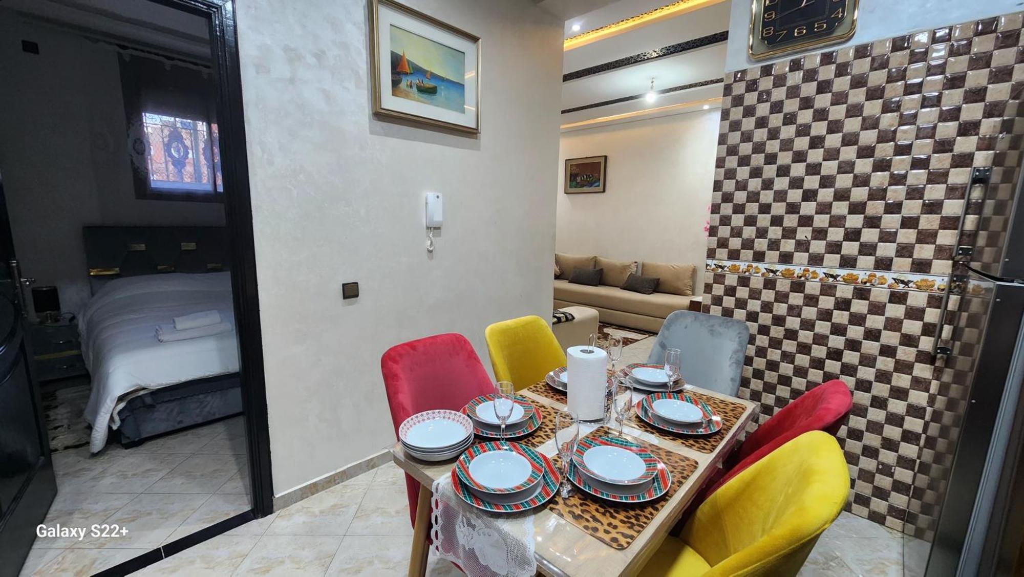 Appartement 7 Min De L'Aeroport De Marrakech Marrakesh Eksteriør billede