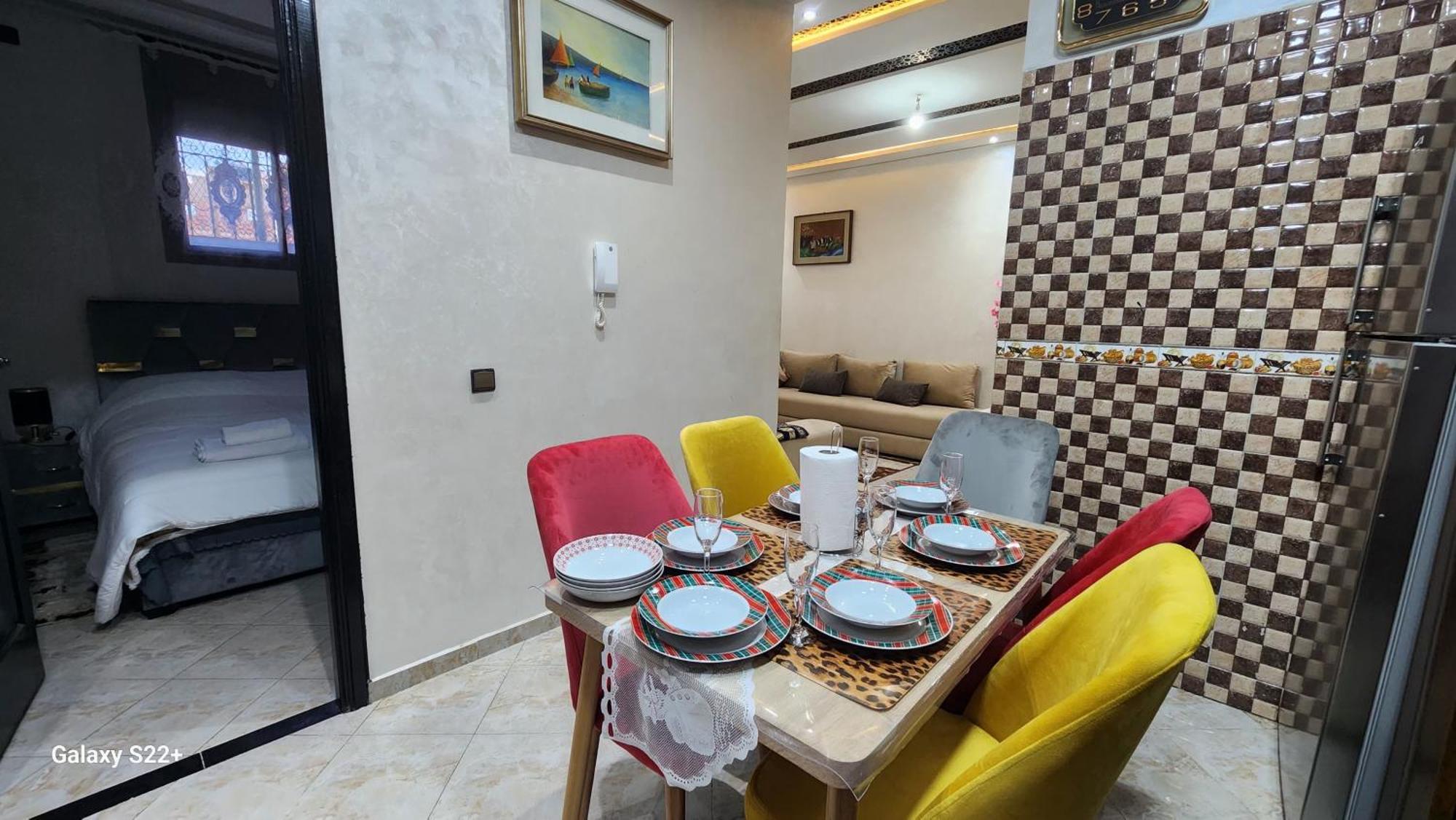 Appartement 7 Min De L'Aeroport De Marrakech Marrakesh Eksteriør billede