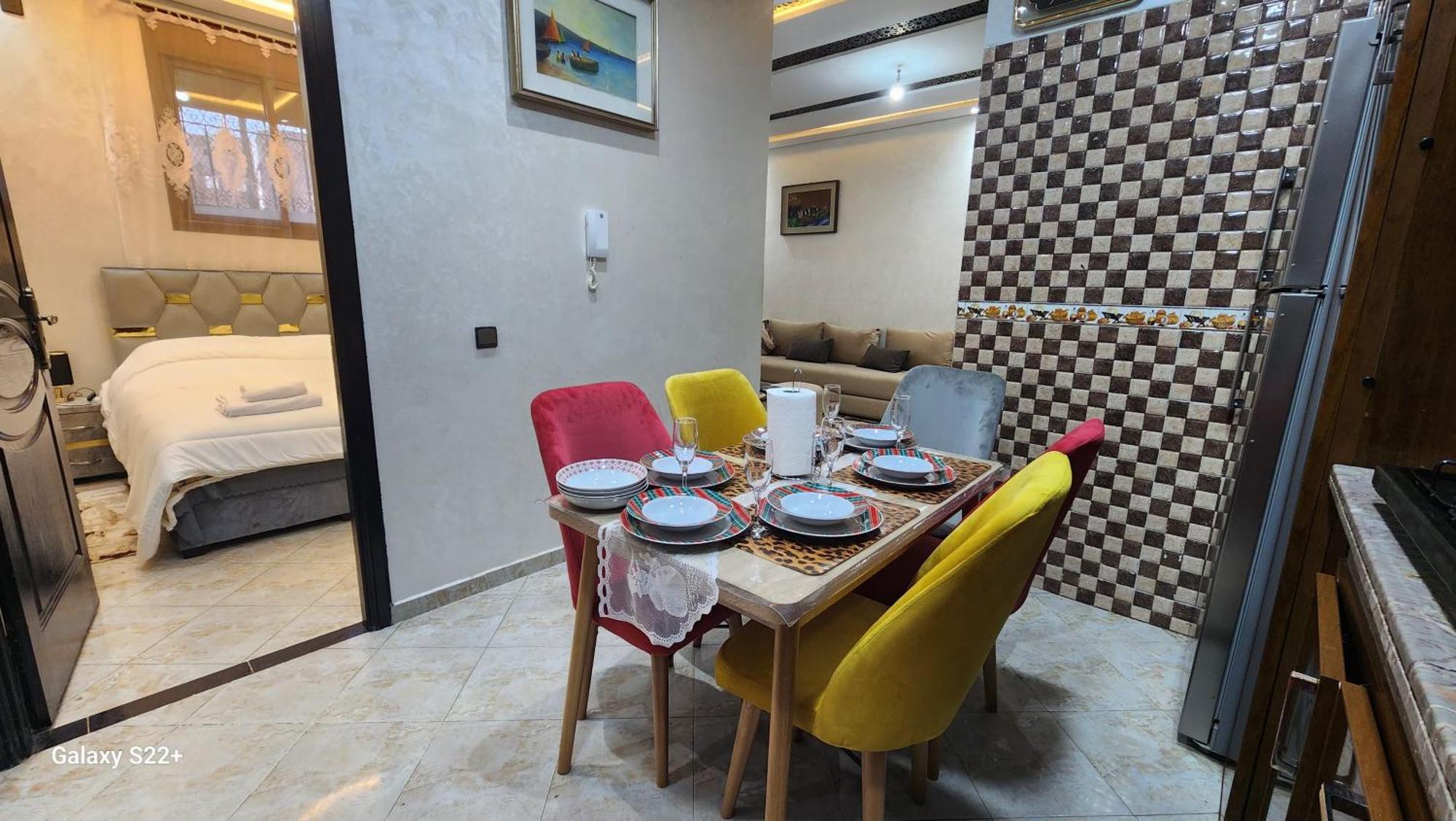 Appartement 7 Min De L'Aeroport De Marrakech Marrakesh Eksteriør billede