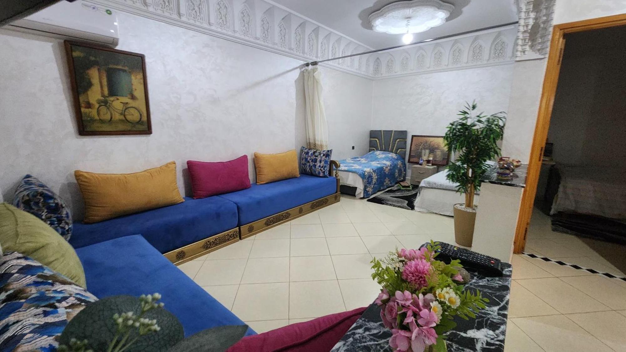 Appartement 7 Min De L'Aeroport De Marrakech Marrakesh Eksteriør billede